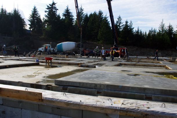 Concrete Being Poured - 2