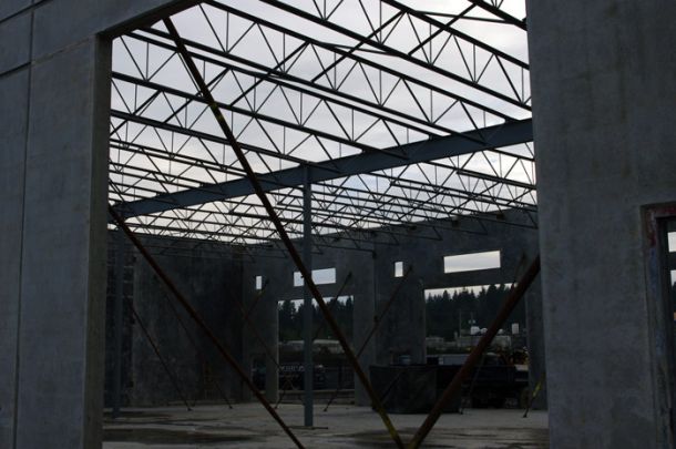 Interior During Construction
