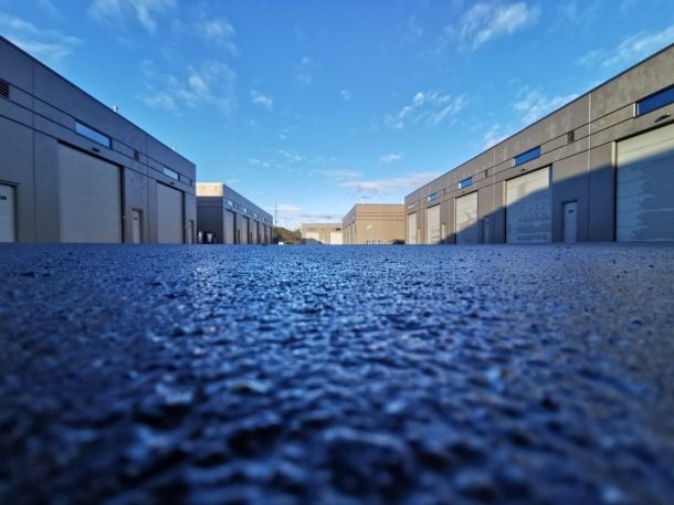  Ground Level View of Units from Outside