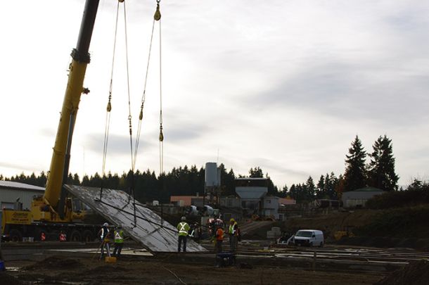 Walls Going Up
