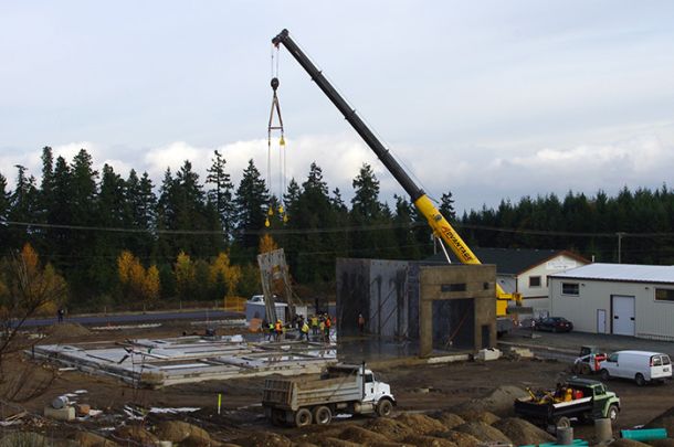 Walls Going Up - 3