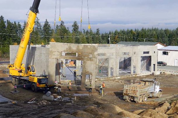 Walls Going Up - 4